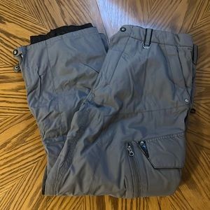 Men’s Snow Pants Freeworld Outerwear Waterproof GUC Ski Pants Snowboard Pants